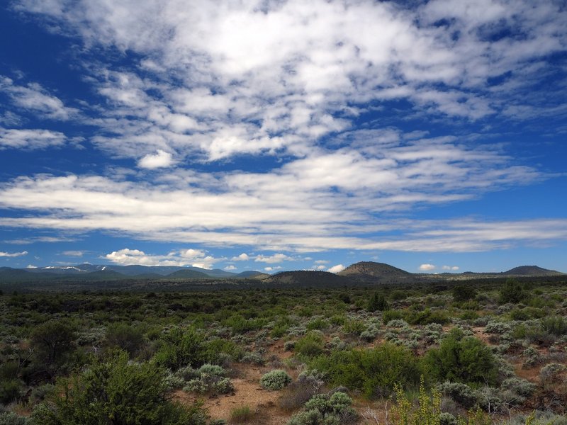 Looking southwest from the Lyons Trail.