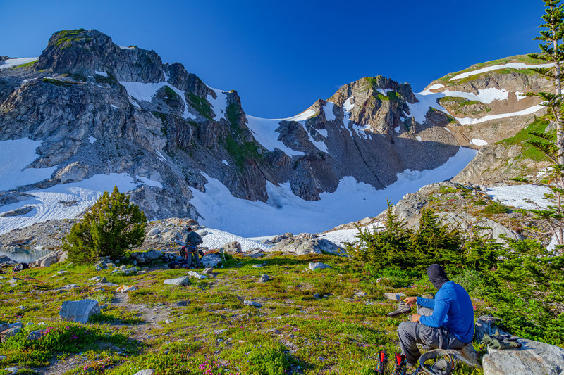 White Rock Lakes bivy area