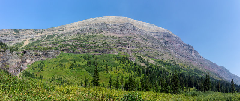 Mount James from Medicine Grizzly Lake.