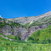 Small waterfalls right below Triple Divide Peak.