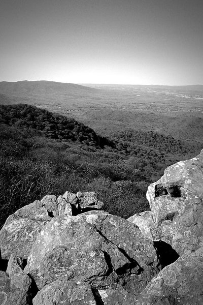 The amazing view from Humpback Rocks.