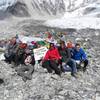 Relaxing time in Everest base camp (5364 meters) during Everest base camp trek with magic Himalaya treks.