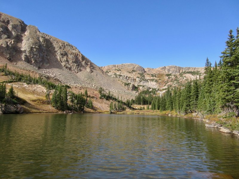 Clayton Lake and the Continental Divide