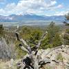 Great view of the Collegiate Peaks.