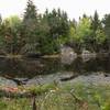 Ray's Pond just north of the summit of Mt. Ingalls.