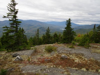 Quintessential White Mountains running on the shoulder of Mt. Ingalls.