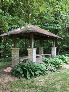 Shelter built in the 1920s.