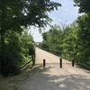 View of bridge across Big Walnut Creek.