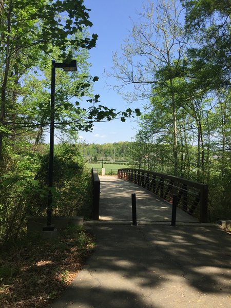 Bridge to Manchester Meadows Park