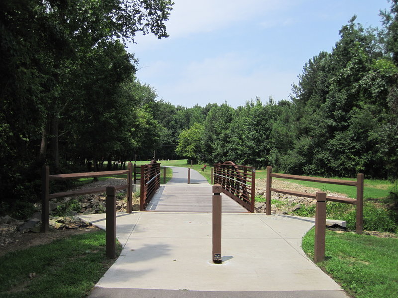 8th Street Greenway bridge.