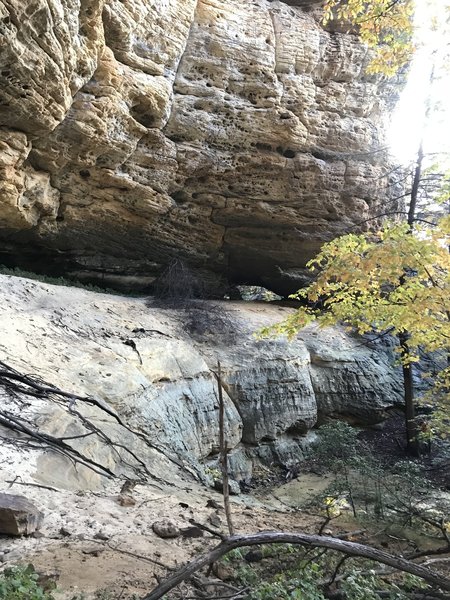 Killdeer Arch is in the background.