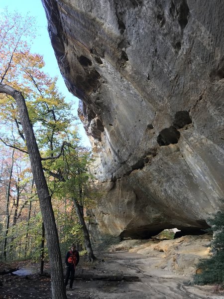 Before going through Killdeer Arch