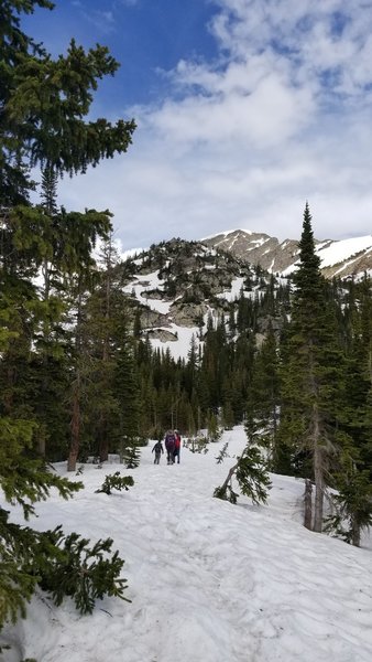 Crater Lake approach June 2019.