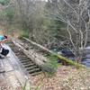 Bridge crossing Round Lake outflow, looking south.