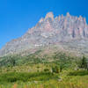 Sinopah Mountain from Two Medicine Pass Trail.