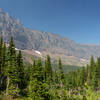 The southern flank of Sinopah Mountain