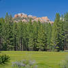 Taylor Meadow and Church Rock from south side of meadow.