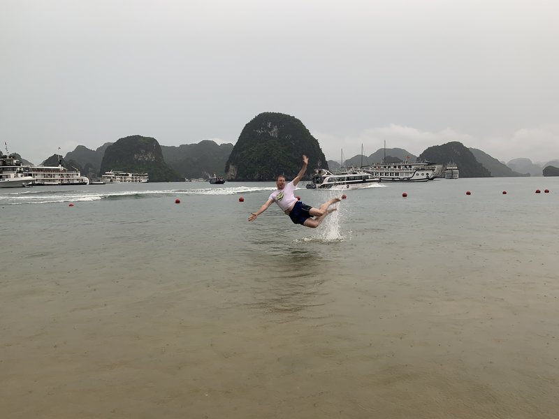 Ti Top beach is a wonderful way to cool down after the hike up Ti Top island