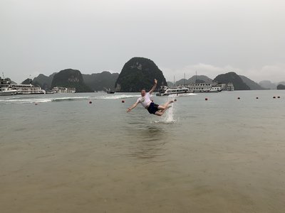 Ti Top beach is a wonderful way to cool down after the hike up Ti Top island