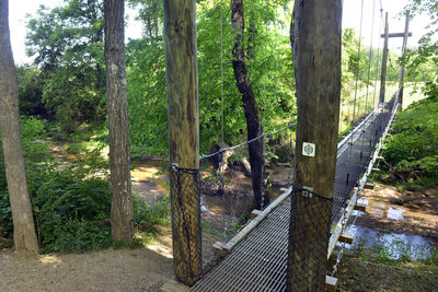 Bridge at Buffalo Creek Preserve Trail
