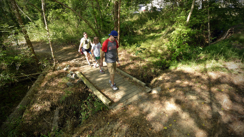 Small bridge along South Fork Trail