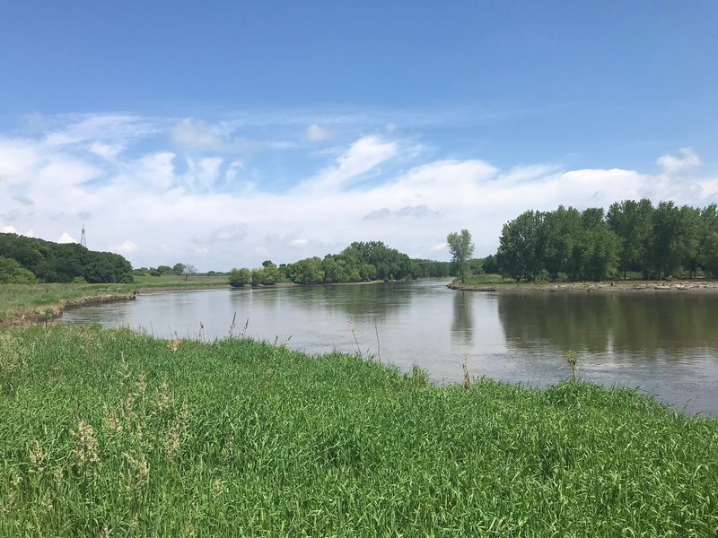 Looking North up the Sioux River