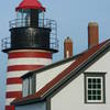 West Quoddy Head Lighthouse.