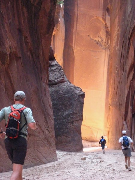 Sublime canyon light.