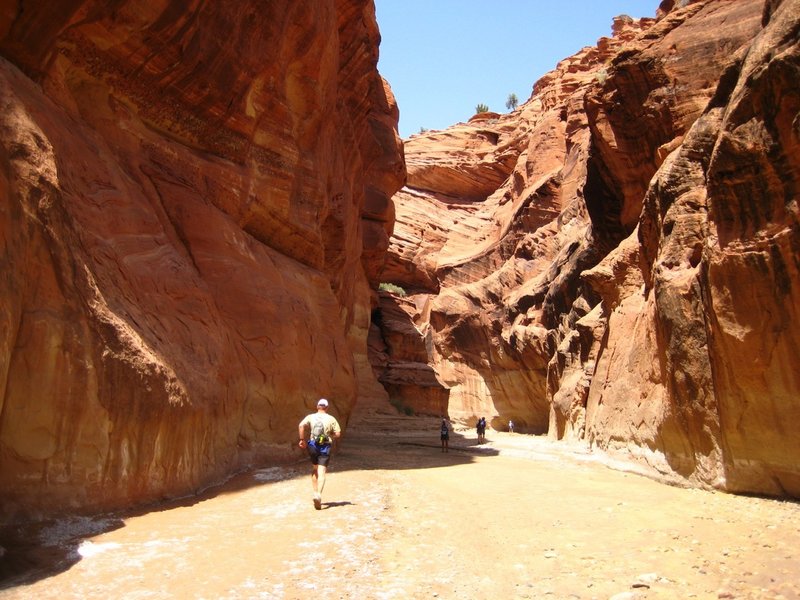 The Pariah River in the southernmost few miles of the run. Here be quicksand.