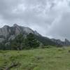 Flatirons looking north.