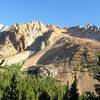 Piute Crags from the Lamarck Lakes Trail.