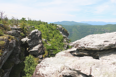 The beautiful craggy edges of Shortoff.