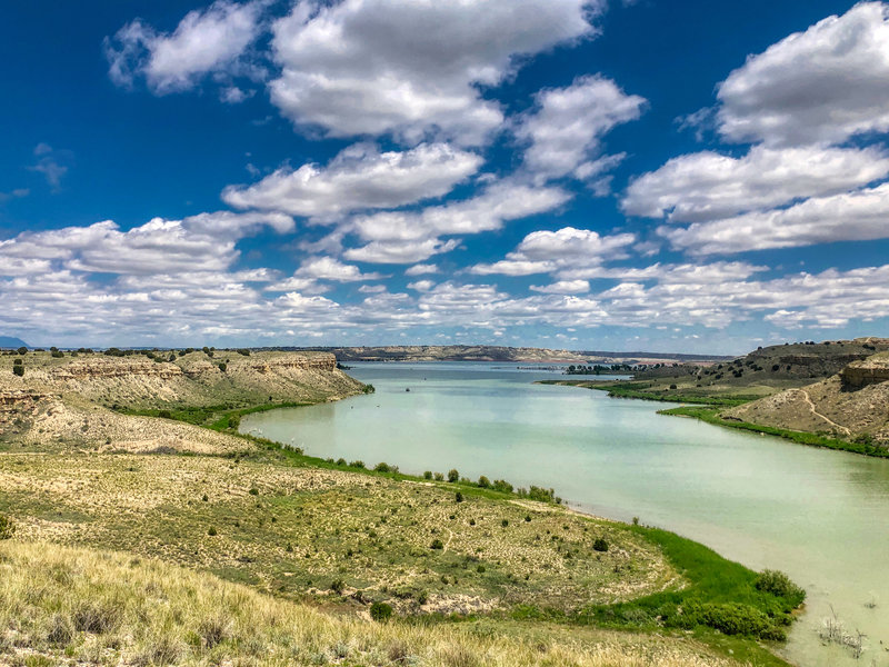 The view looking north from the Inner Limits Trail