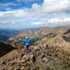 Summit of Red Peak looking north.