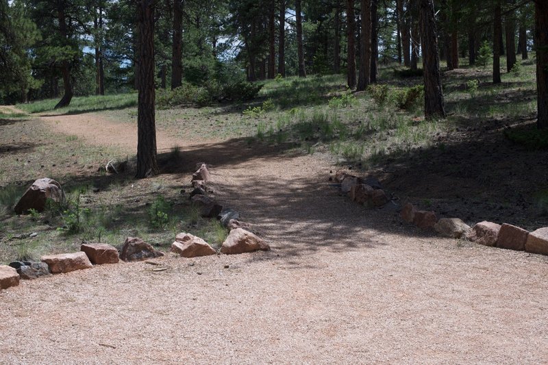 The Sawmill departs the Ponderosa Loop Trail and heads out into more remote areas of the park