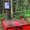 The bear box at Franconia Book Tentsite.