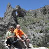 Observation area at the top of the trail.