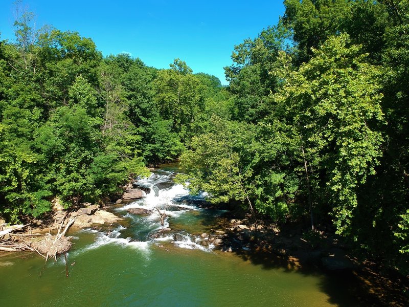 View of the Mckeldin Rapids Area.