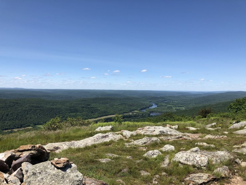 On the highest point - from here we headed back