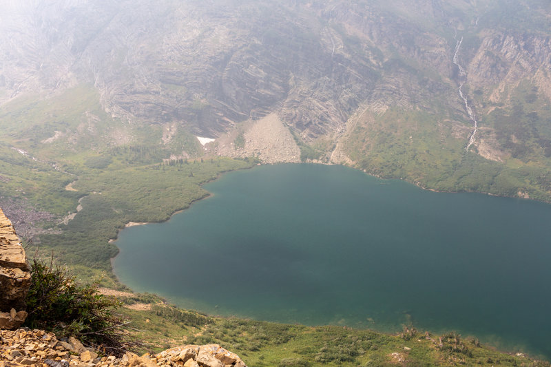 Western shore of Gunsight Lake