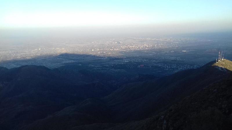 View of Mendoza from the top