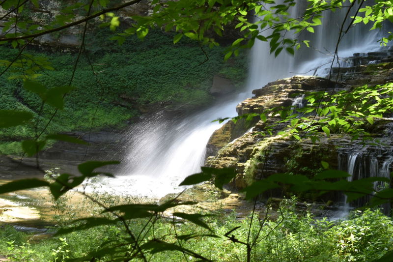 Cascades at base of Abrams Falls