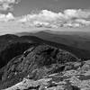 A one of a kind view from the Chin of Mt Mansfield, looking north onto the Long Trail