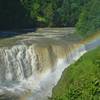 A rainbow born from the Lower Falls of Letchworth State Park, NY.