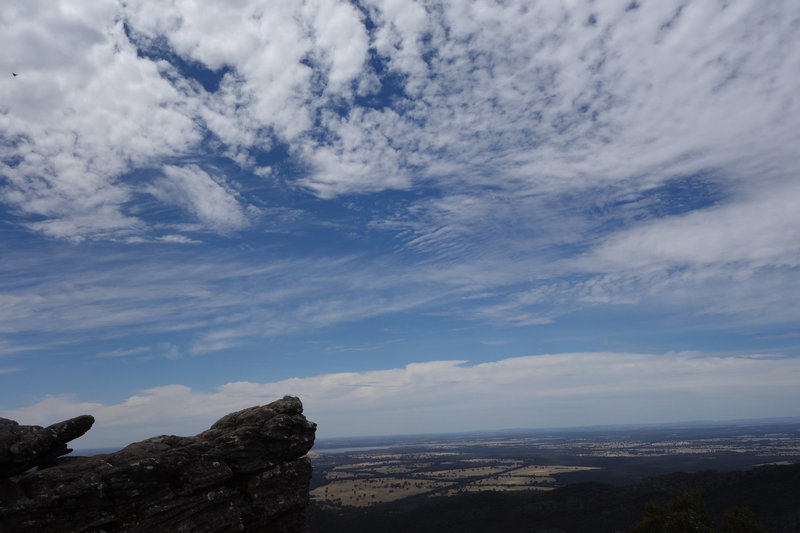 Interesting sky at Pinnacle Lookout