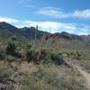 Looking South on the trail