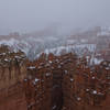 Late May snow at Bryce Canyon.