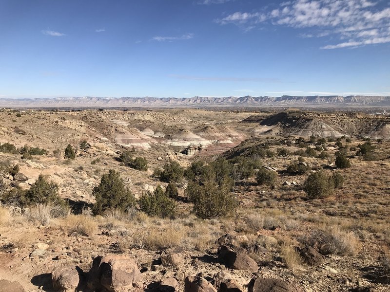 View from the trail