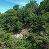 View of the rocky outcrop at the Woodstock Overlook.