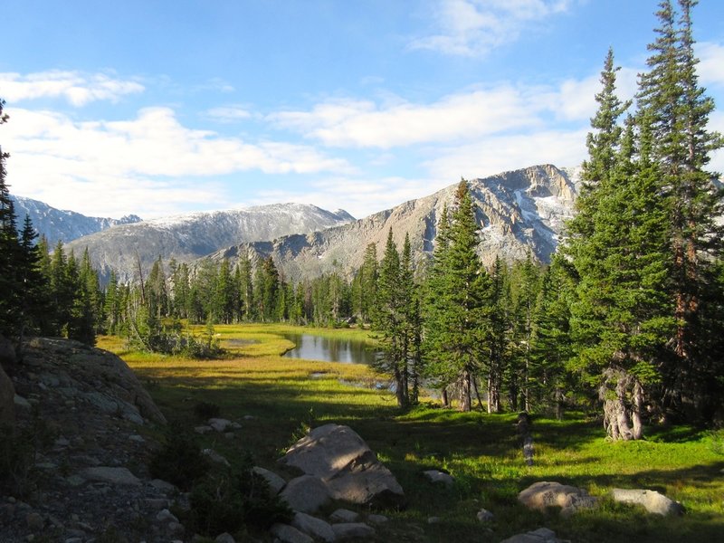 Wild Basin from Lion Lake #1.